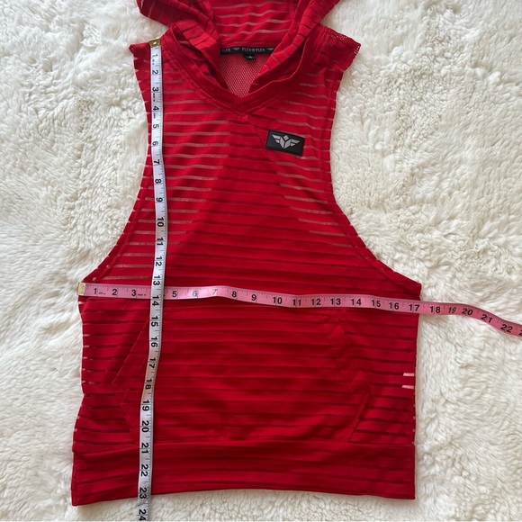 Flex-N-Flex Vibrant Red Hoodie S - Picture 5 of 7